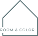 Logo Room and Color als svg-Datei in türkis, Sarah Vögelin